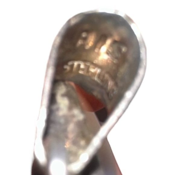 Vintage Scottish Agate Heart Pendant W/Sterling Setting - Picture 5 of 6